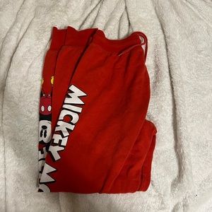 Mickey mouse sweat pants
